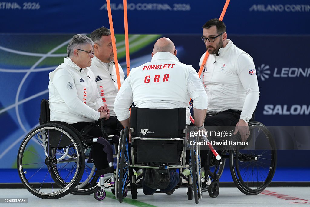Wheelchair Curling - Milano Cortina 2026 Winter Paralympic Games: Day 3
