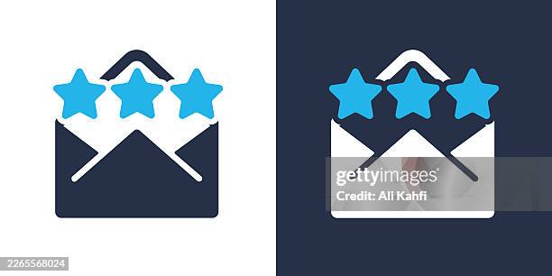 mail review glyph solid icon. solid icon that can be applied anywhere, simple, pixel perfect and modern style. - direct mail stock illustrations