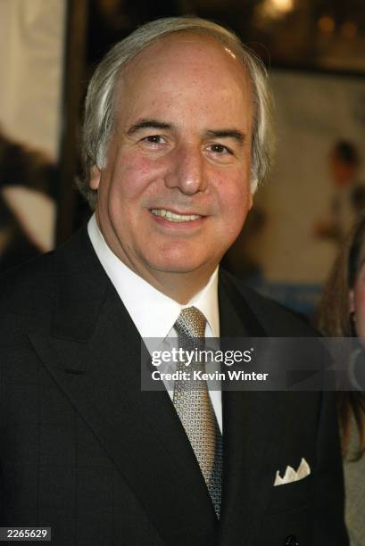 Frank Abagnale at the premiere of "Catch Me If You Can" at the Village Theatre in Westwood, Ca. Monday, Dec. 16, 2002. Photo by Kevin...