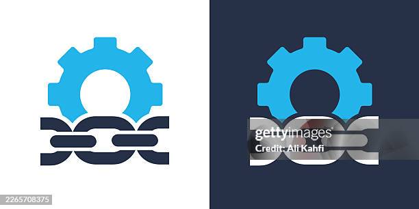supply chain glyph solid icon. solid icon that can be applied anywhere, simple, pixel perfect and modern style. - process improvement stock illustrations