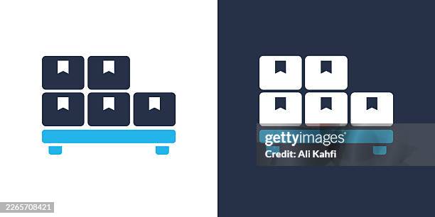 product glyph solid icon. solid icon that can be applied anywhere, simple, pixel perfect and modern style. - process improvement stock illustrations