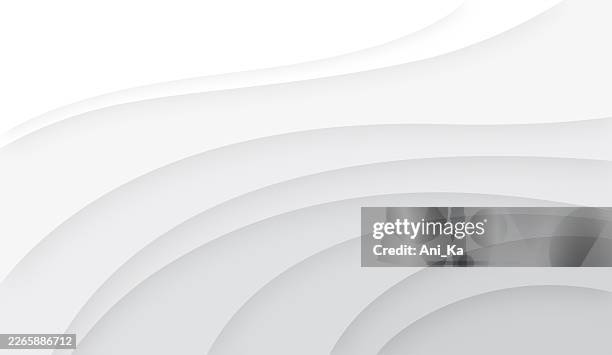 abstract gray vector wave background - soft ocean background stock illustrations