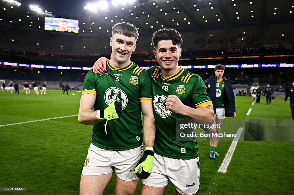 Keith Rafferty Meath Dublin , Ireland - 14 March 2026; Seán Rafferty, left, and Aaron ...