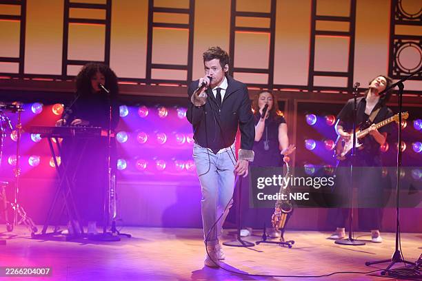 Harry Styles, Harry Styles " Episode 1899 -- Pictured: Host Harry Styles performs on Saturday, March 14, 2026 --