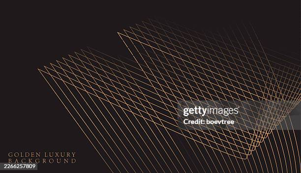 abstract fluidity luxury grids pattern design cover background - black silk texture stock illustrations