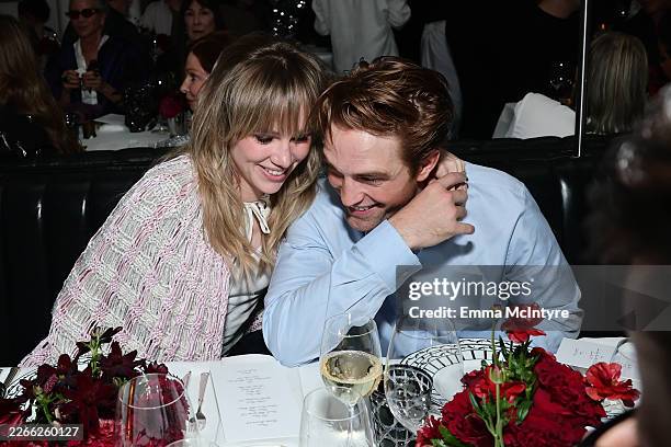 Suki Waterhouse and Robert Pattinson attend as W Magazine and Dior host intimate dinner ahead of the Academy Awards at Mr Chow on March 12, 2026 in...