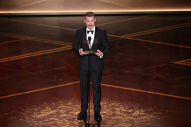 Jimmy Kimmel at the 98th Annual Oscars held at Dolby Theatre on March 15, 2026 in Hollywood, California.