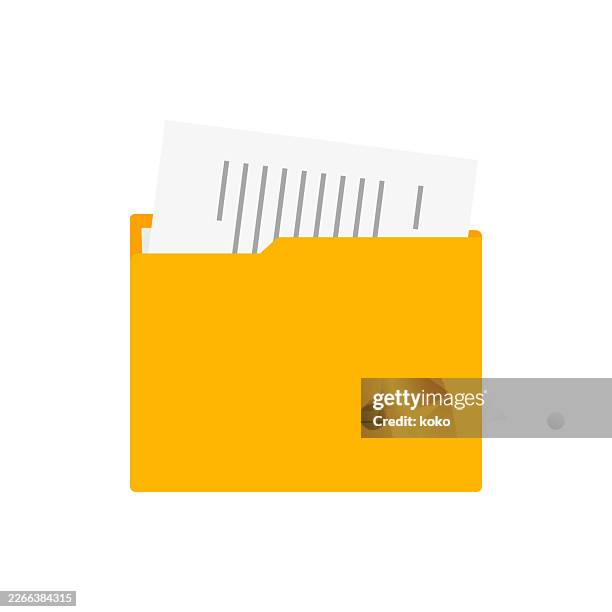 document file. - open ring binder stock illustrations