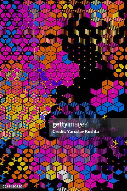 colorful abstract data network – artificial intelligence and big data technology background - personalized learning stock pictures, royalty-free photos & images