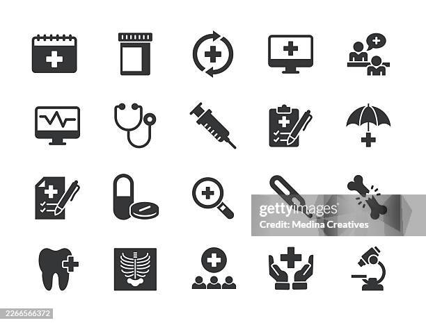 medical icons - glyph solid series icon - operating room stock illustrations