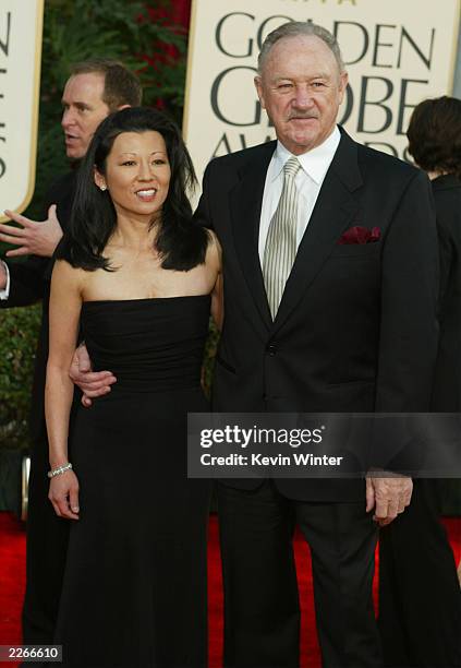 Gene Hackman arrives at the 60th Annual Golden Globe Awards held at the Beverly Hilton Hotel in Los Angeles, CA on January 19, 2003. Photo by Kevin...