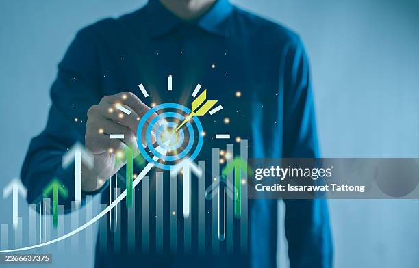 goal, target, focus, strategy, planning concept representing precision business direction and strategic clarity for achieving performance success, highlighting vision driven growth and competitive market leadership - execution stock pictures, royalty-free photos & images