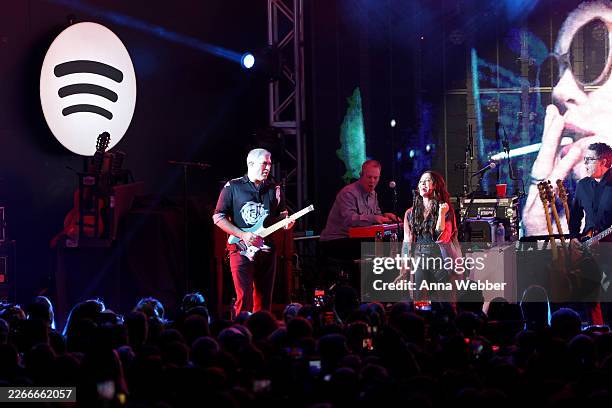 Alanis Morissette performs onstage as Spotify Kicks off 20th Anniversary Celebrations with SXSW Concert at Stubbs on March 14, 2026 in Austin, Texas.