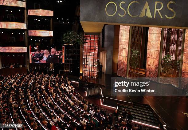 Host Conan O'Brien speaks onstage during the 98th Oscars at Dolby Theatre on March 15, 2026 in Hollywood, California.