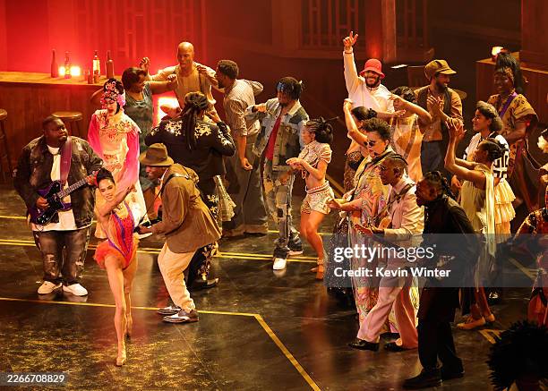 Artists including Christone “Kingfish” Ingram, Misty Copeland, Miles Caton, Brittany Howard, Raphael Saadiq and Raphael Thomas perform onstage during...