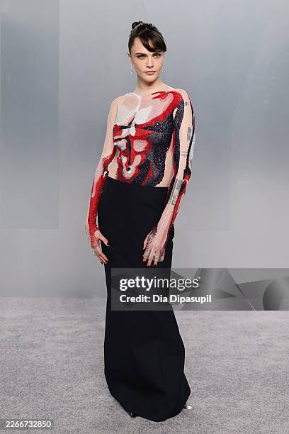 Cara Delevingne attends the 2026 Vanity Fair Oscar Party Hosted By Mark Guiducci at Los Angeles County Museum of Art on March 15, 2026 in Los...