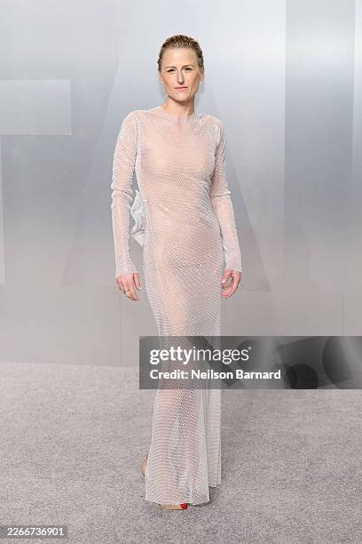 Mamie Gummer attends the 2026 Vanity Fair Oscar Party Hosted By Mark Guiducci at Los Angeles County Museum of Art on March 15, 2026 in Los Angeles,...