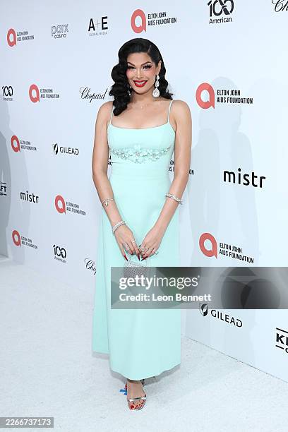 Valentina attends Elton John AIDS Foundation's 34th Annual Academy Awards Viewing Party on March 15, 2026 in West Hollywood, California.
