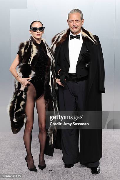 Emilie Goldblum and Jeff Goldblum attend the 2026 Vanity Fair Oscar Party Hosted By Mark Guiducci at Los Angeles County Museum of Art on March 15,...
