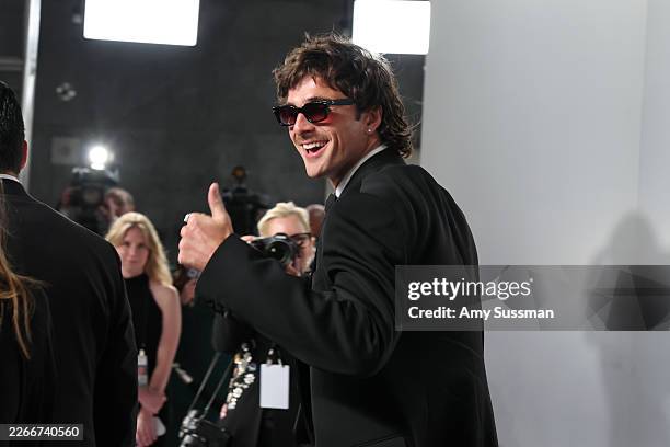 Jacob Elordi attends the 2026 Vanity Fair Oscar Party Hosted By Mark Guiducci at Los Angeles County Museum of Art on March 15, 2026 in Los Angeles,...