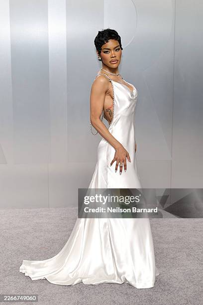 Teyana Taylor attends the 2026 Vanity Fair Oscar Party Hosted By Mark Guiducci at Los Angeles County Museum of Art on March 15, 2026 in Los Angeles,...