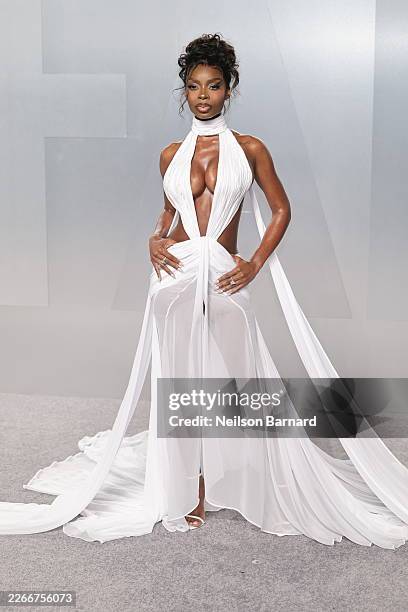 Olandria Carthen attends the 2026 Vanity Fair Oscar Party Hosted By Mark Guiducci at Los Angeles County Museum of Art on March 15, 2026 in Los...