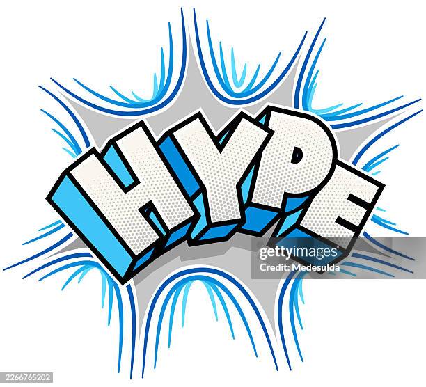 3d hype text vector. - exploding watch stock illustrations