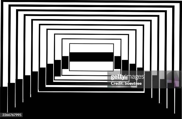 wire-frame perspective cover background - building wireframe stock illustrations