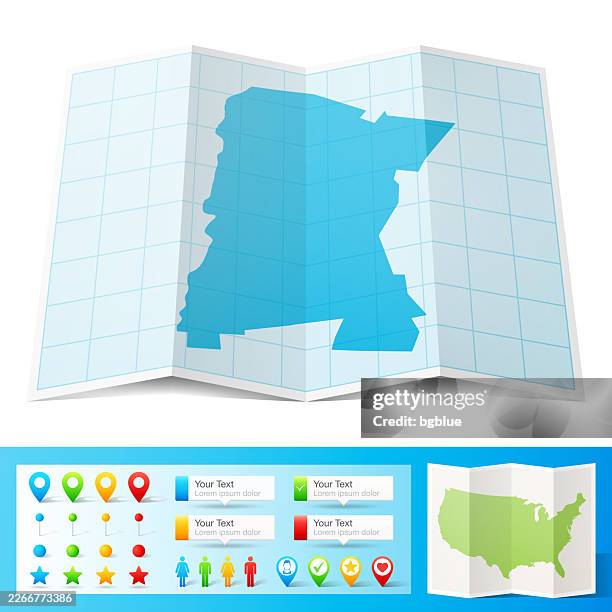 sullivan county, new hampshire map with location pins on white background - you are here stock illustrations