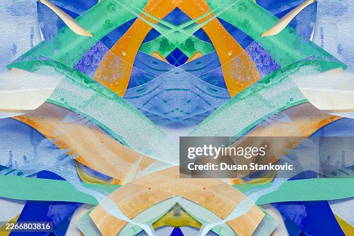 Futuristic Symmetrical Abstract Pattern Futuristic Symmetrical Abstract Pattern