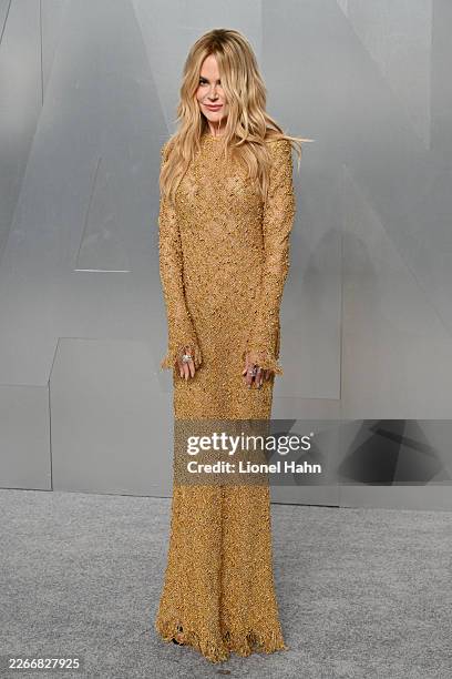 Nicole Kidman attends the 2026 Vanity Fair Oscar Party hosted by Mark Guiducci at Los Angeles County Museum of Art on March 15, 2026 in Los Angeles,...