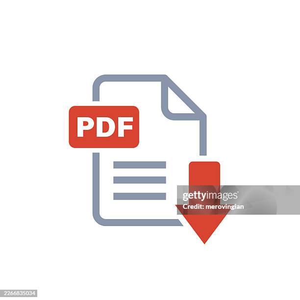 pdf file download icon document format symbol - upload icon stock illustrations