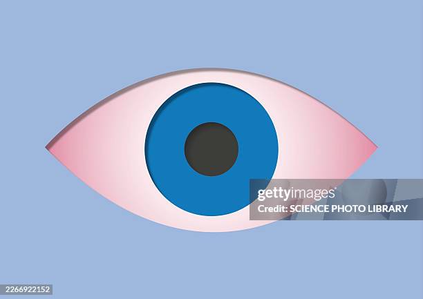 pink eye, illustration - burning stock illustrations