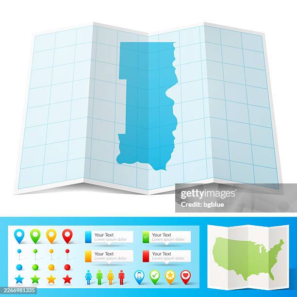 washington county, minnesota map with location pins on white background - stillwater minnesota stock illustrations