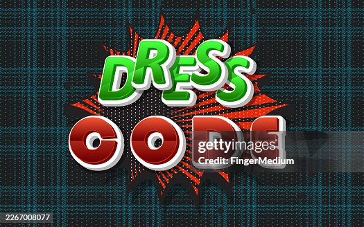 Dress code banner background Dress code banner background