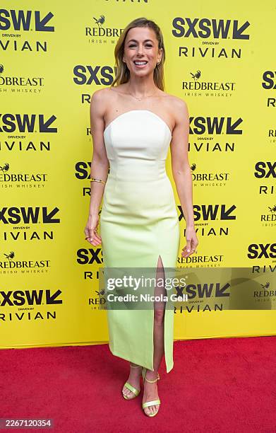 Iliza Shlesinger attends the "Chasing Summer" premiere during the SXSW Conference and Festival at The Paramount Theatre on March 17, 2026 in Austin,...
