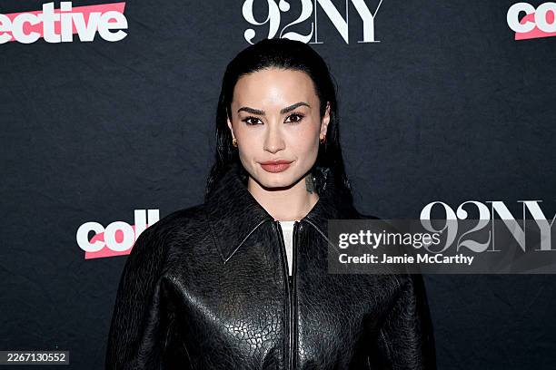 Demi Lovato attends Demi Lovato In Conversation: "One Plate At A Time" at 92NY on March 17, 2026 in New York City.