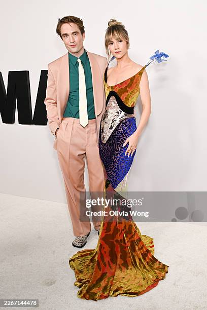 Robert Pattinson and Suki Waterhouse attend Los Angeles Premiere Of A24's "The Drama" at DGA Theater Complex on March 17, 2026 in Los Angeles,...