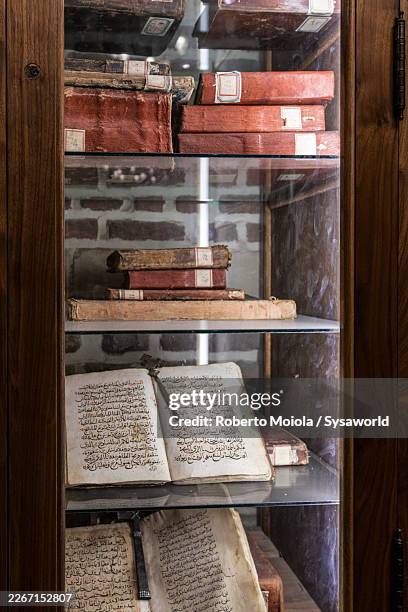 arabic manuscripts, coptic cairo - coptic stock pictures, royalty-free photos & images
