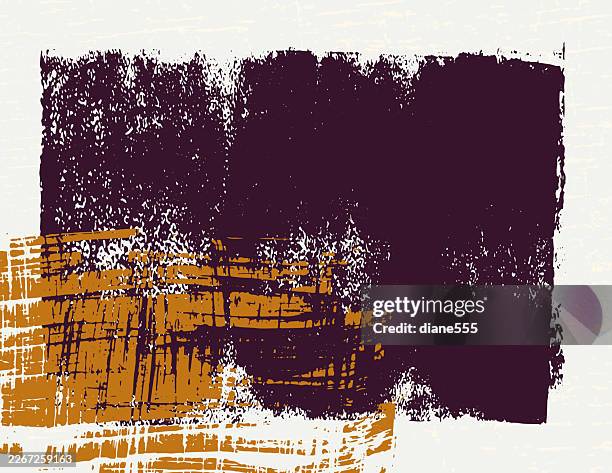 hand made brayer grunge textured background for posters - punk background stock illustrations