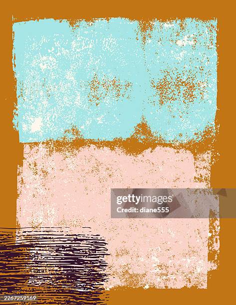 hand made brayer grunge textured background for posters - punk texture stock illustrations