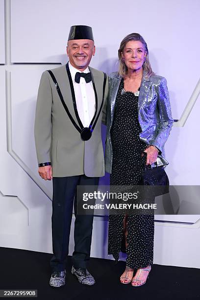Princess Caroline of Hanover, also known as Caroline de Monaco poses upon arrival for the 70th edition of the "Bal de la Rose" event at the...