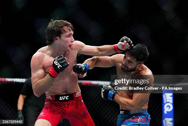 Luke Riley Ufc Luke Riley during his Featherweight Bout against Michael Aswell Jr ...