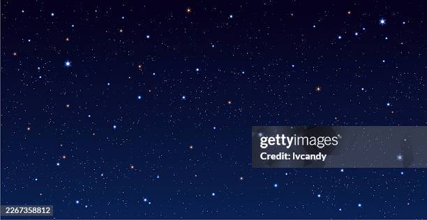 unvirse starry sky - night sky stock illustrations