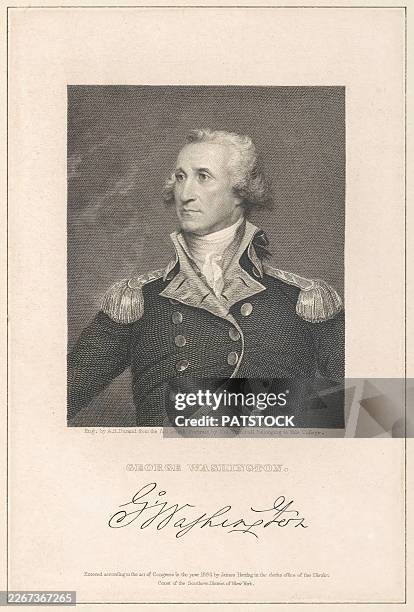 1,200 Signature Of George Washington Stock Photos, High-Res