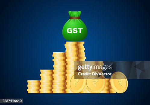 GST concept vector background GST concept vector background