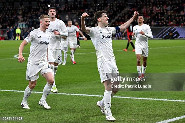 FC Midtjylland v Nottingham Forest FC - UEFA Europa League 2025/26 Round of 16 Second Leg FC Midtjylland v Nottingham Forest FC - UEFA Europa League 2025/26 Round of 16 Second Leg