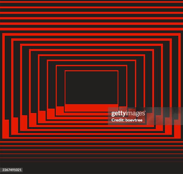 perspective structure frame pattern design cover background - black frame window stock illustrations