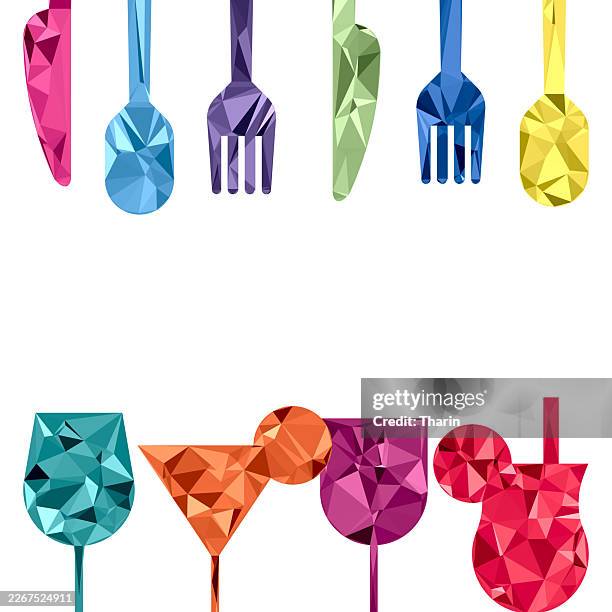 food and drinks concept - silver bars stock illustrations