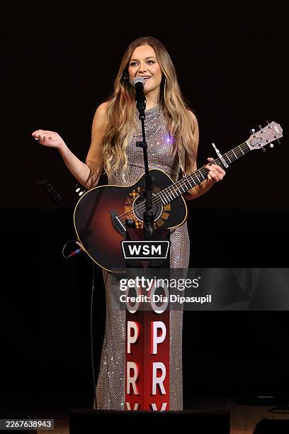 Kelsea Ballerini performs onstage during An Evening With The Grand Ole Opry at Carnegie Hall on March 20, 2026 in New York City.